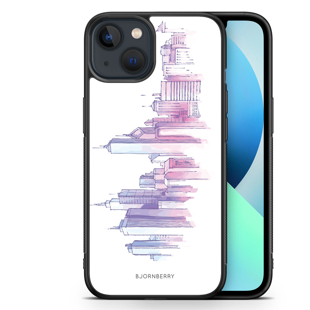 iPhone 13 Mini Case - Watercolor Skyline