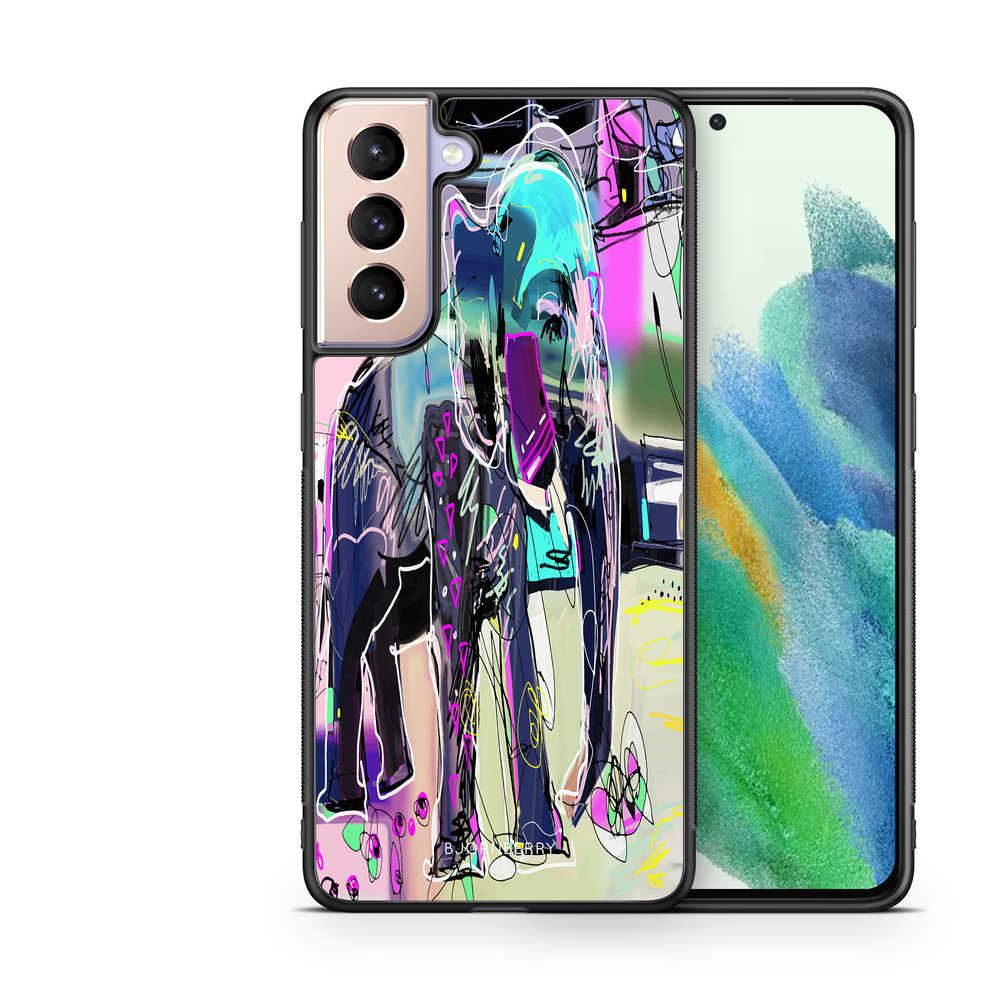 Samsung Galaxy S21 FE 5G Case - Abstract Elephant