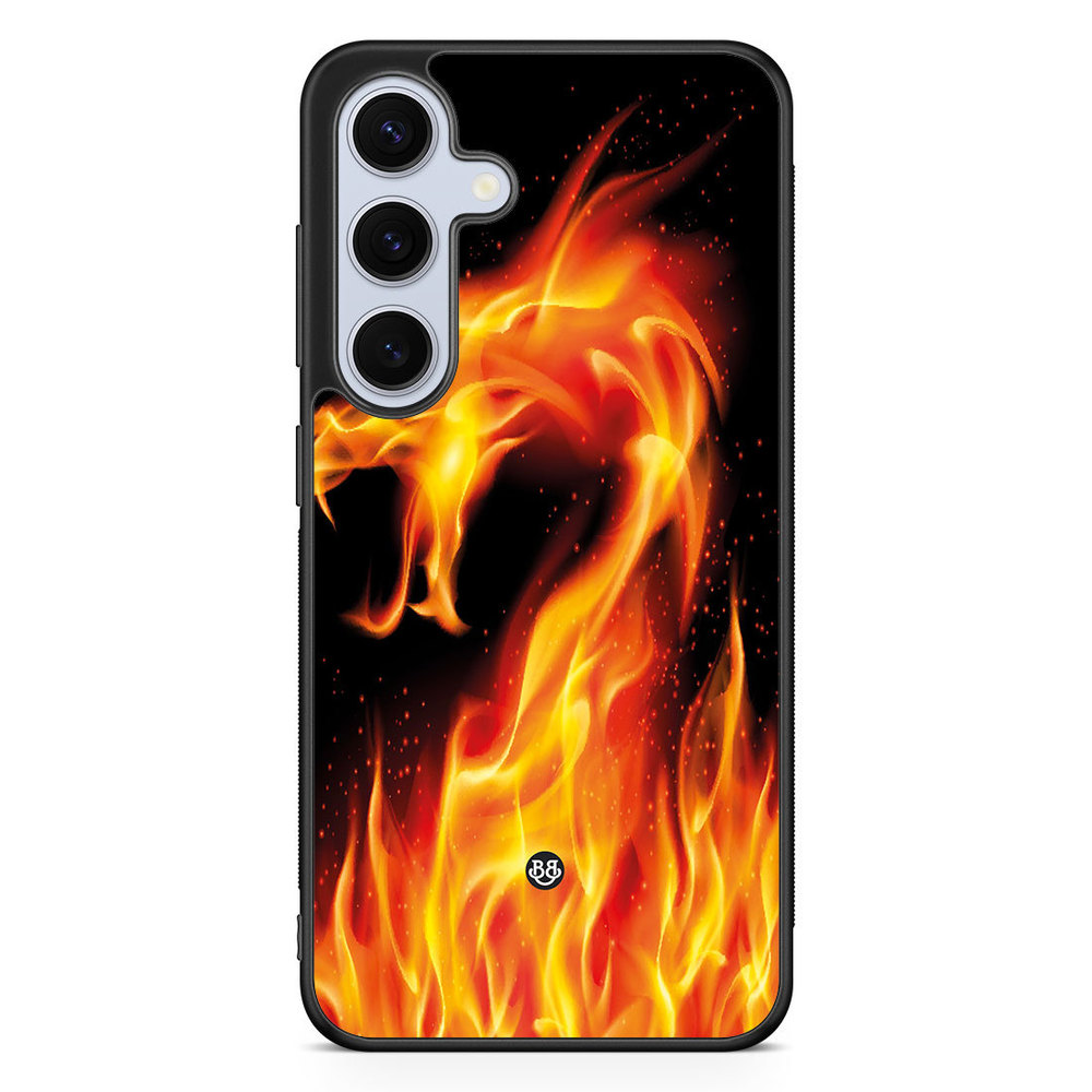 Samsung Galaxy S24 FE Case - Flames Dragon