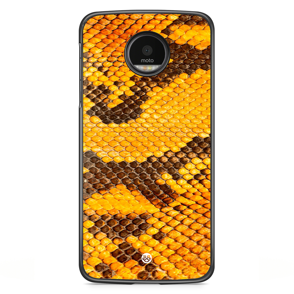 Motorola Moto G5S Plus Case - Yellow Snake