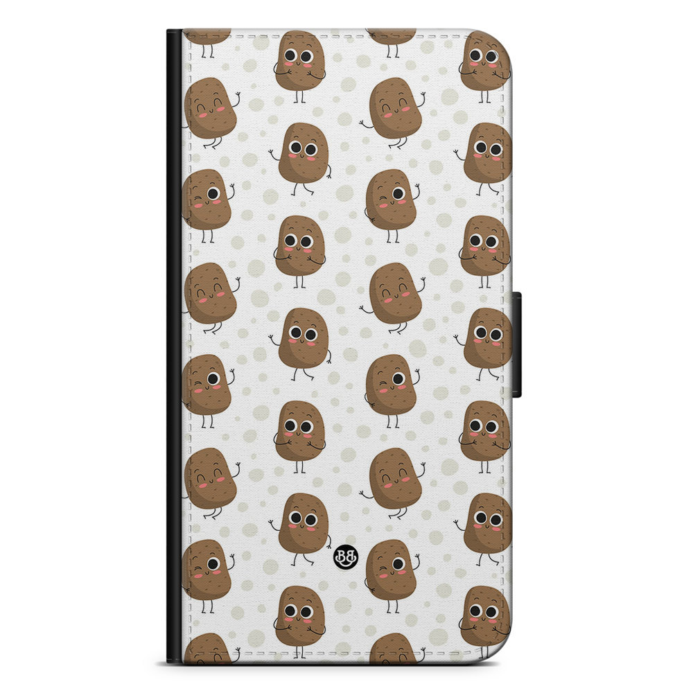 Sony Xperia 1 IV Wallet Case - Cute Potatoes