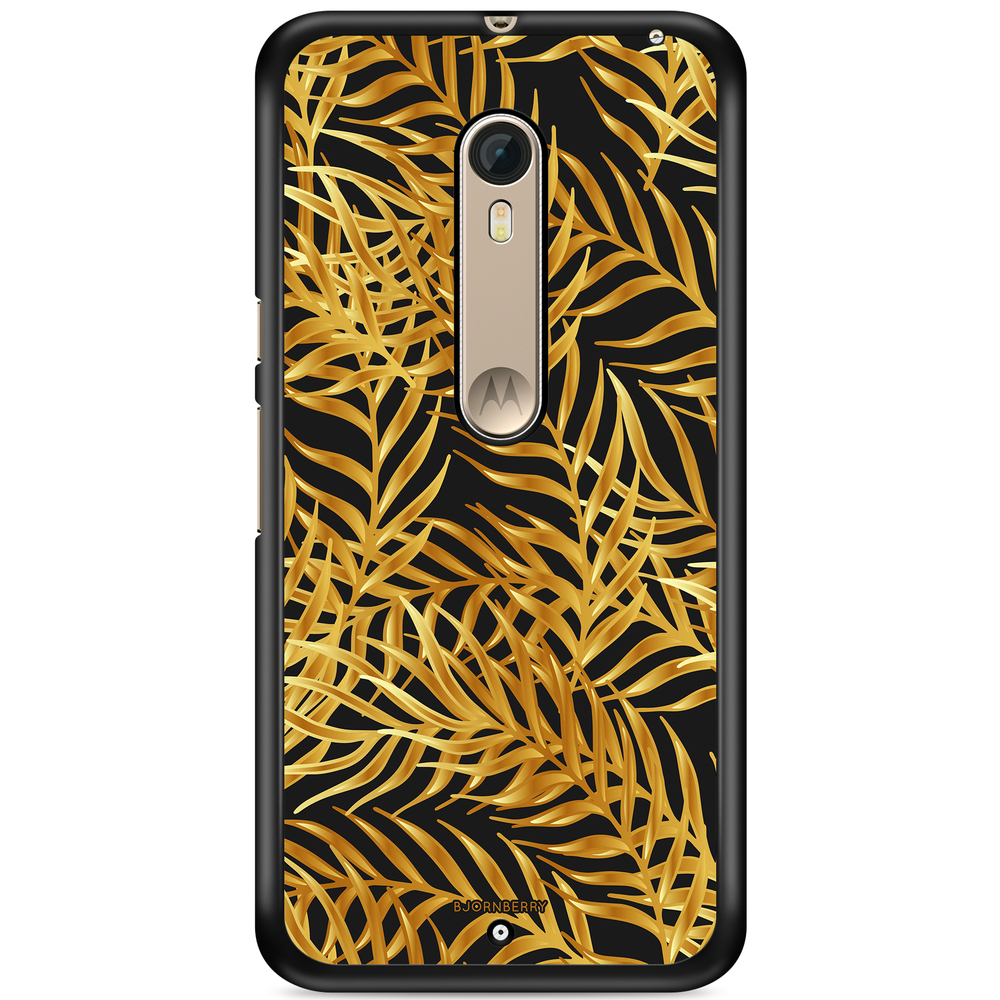 Moto X Style Case - Gold Palm