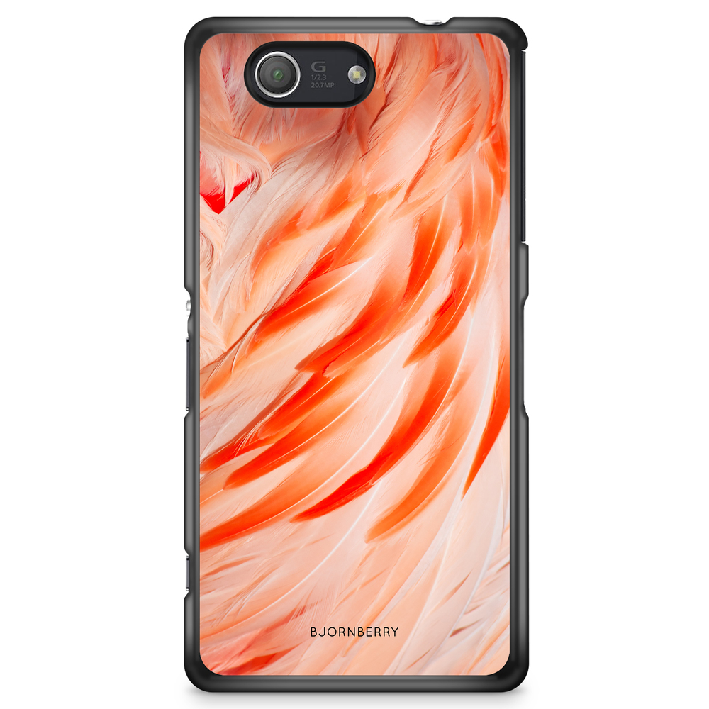 Sony Xperia Z3 Compact Case - Flamingo Feathers