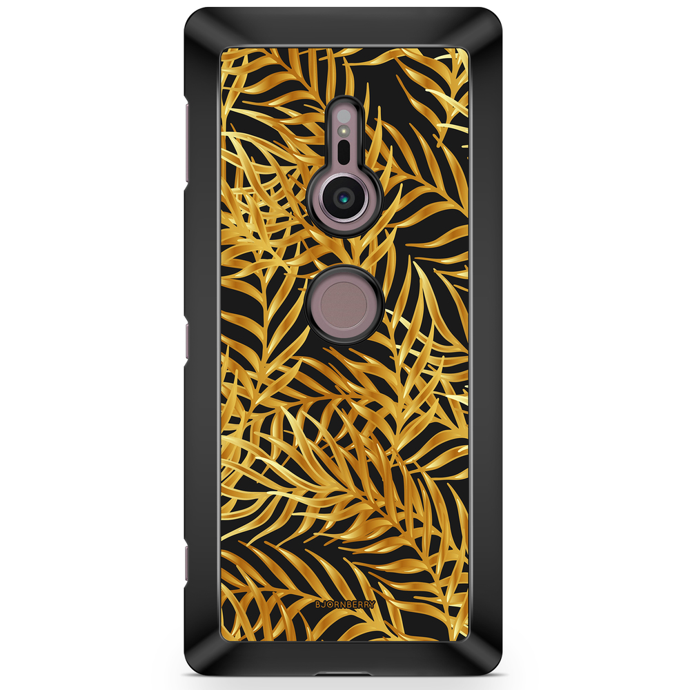 Sony Xperia XZ2 Case  - Gold Palm