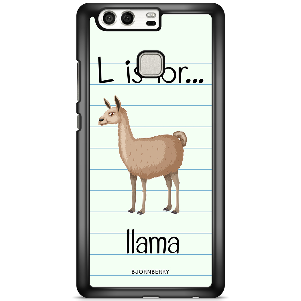 Huawei P9 Case - L Is For Llama