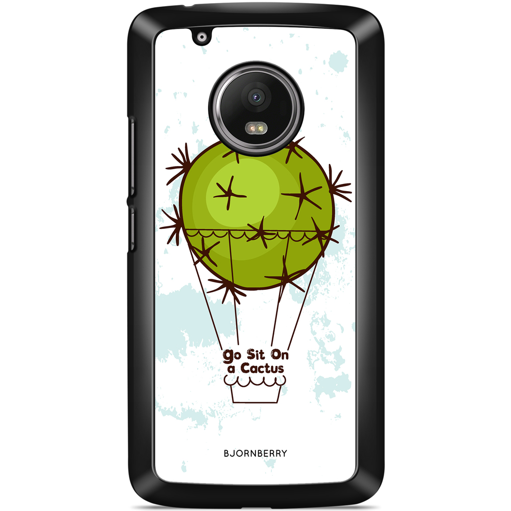 Moto G5 Plus Case - Go sit on a cactus