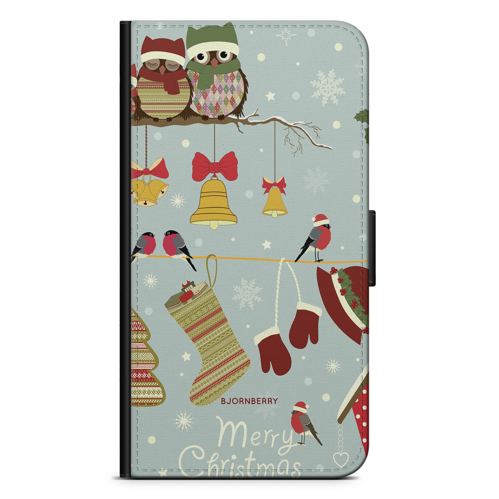 Huawei Nexus 6P Plånboksfodral - Julugglor