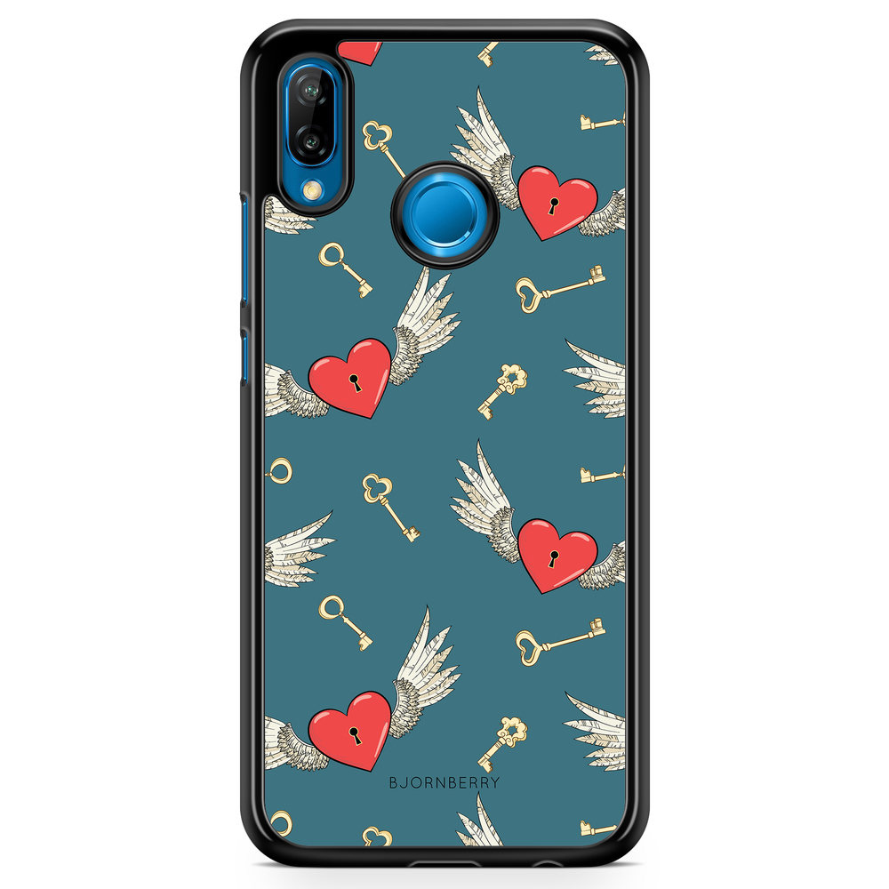 Huawei P20 Lite Case - Hearts 'n Wings
