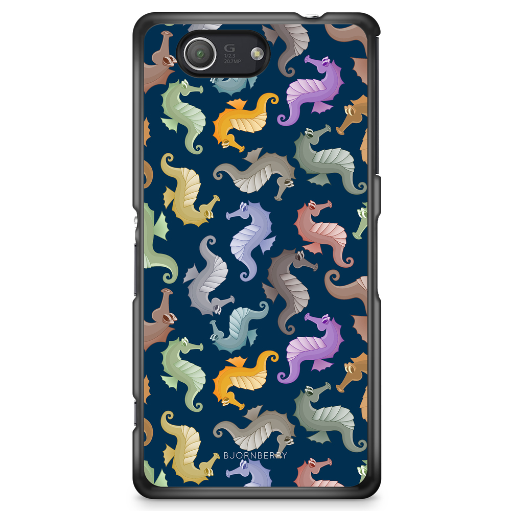 Sony Xperia Z3 Compact Case - Cartoon Sea-Horse