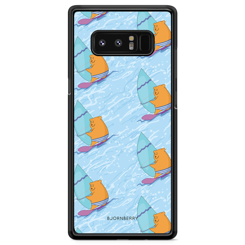 Samsung Galaxy Note 8 Case - Bear Surfer