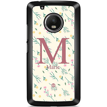 Moto G5 Plus Case Custom - AWAKEN - Floral Elegance