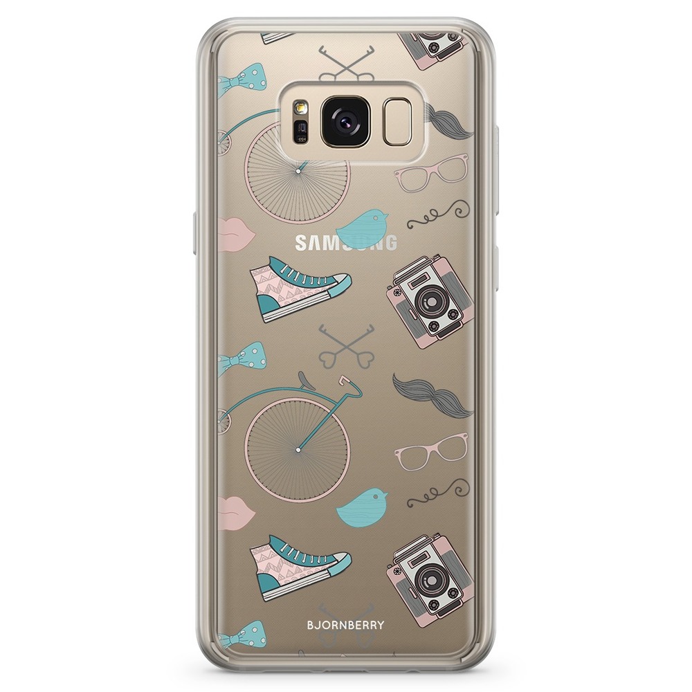 Samsung Galaxy S8 Fashion Case - Hipster Pattern
