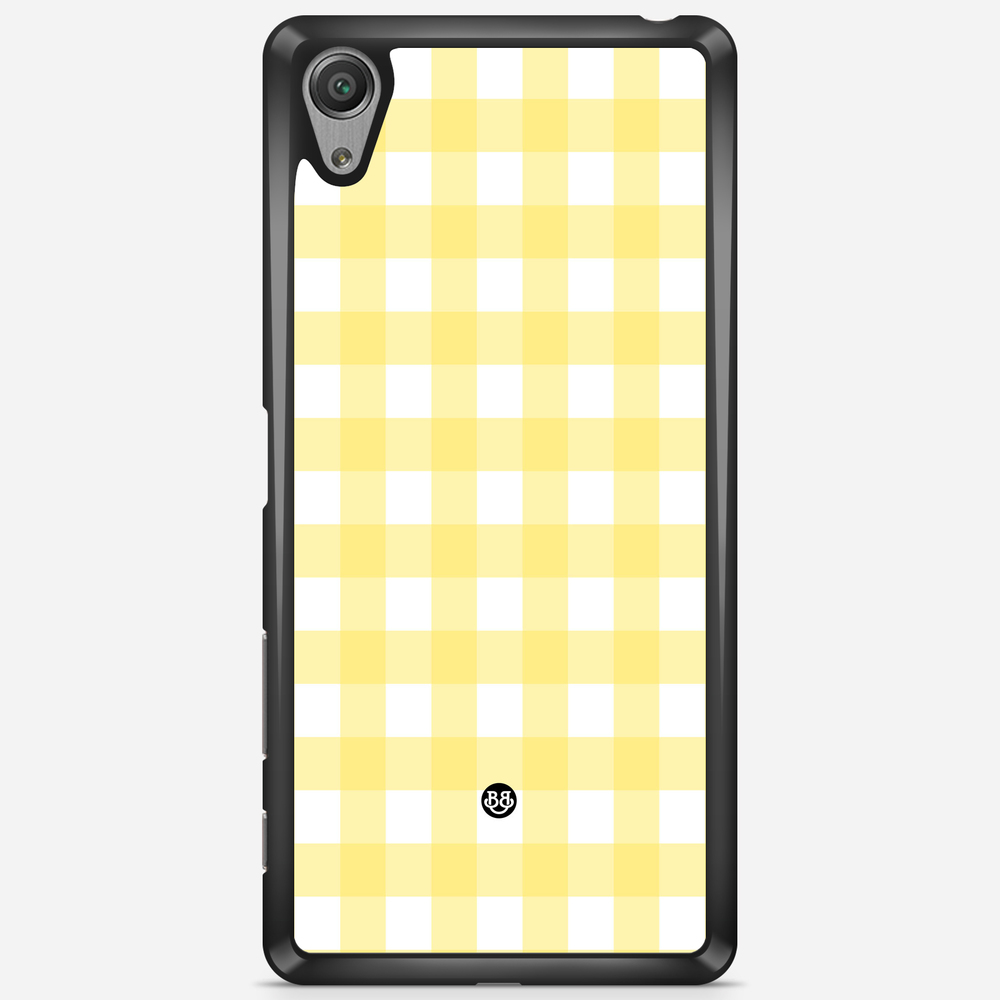 Sony Xperia X Performance Case - SUMMER GARDEN - Lemon Check