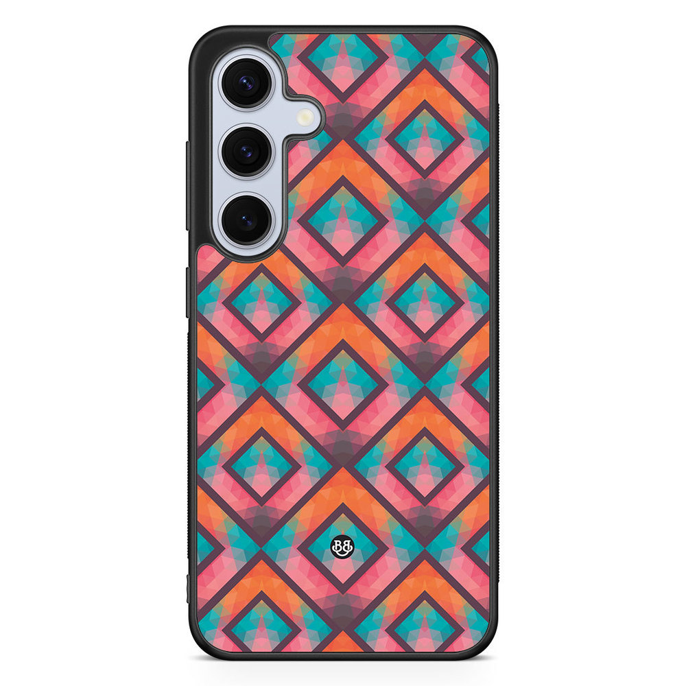 Samsung Galaxy S24 FE Case - Retro Squares