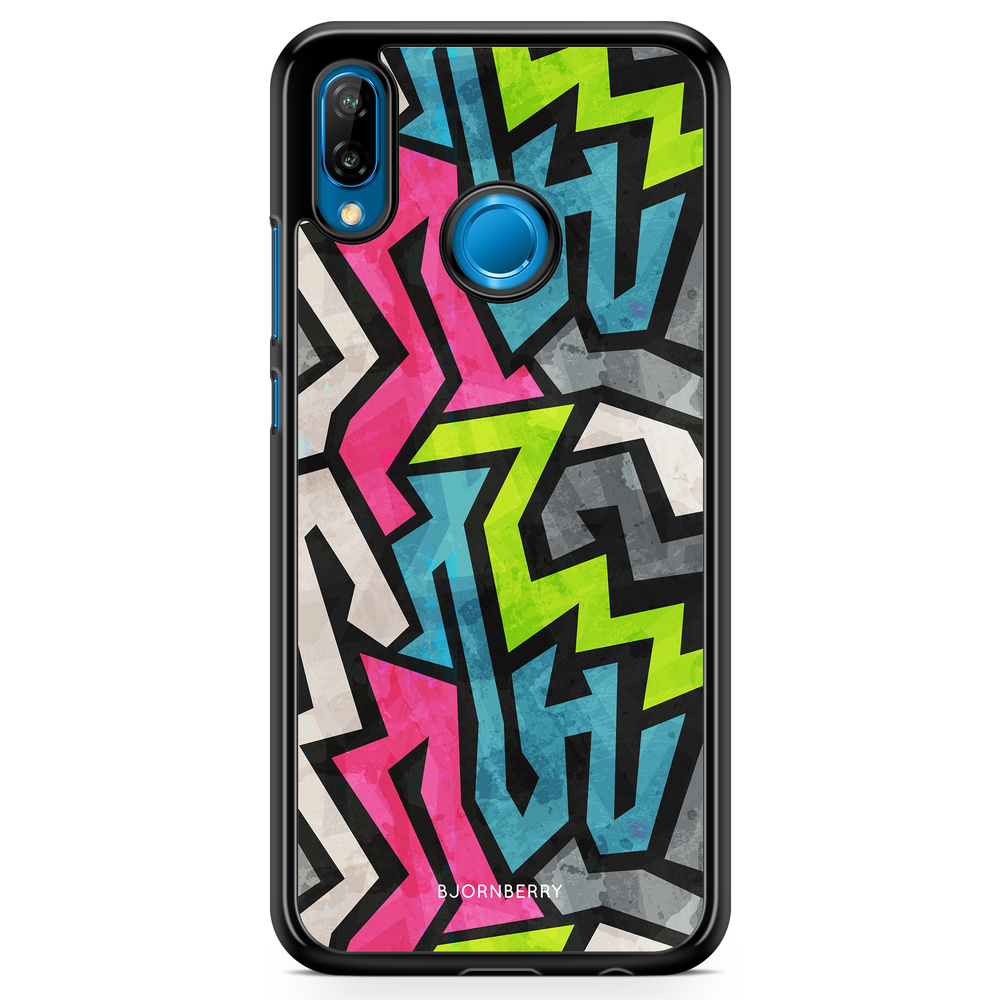 Huawei P20 Lite Case - Grunge Graffiti