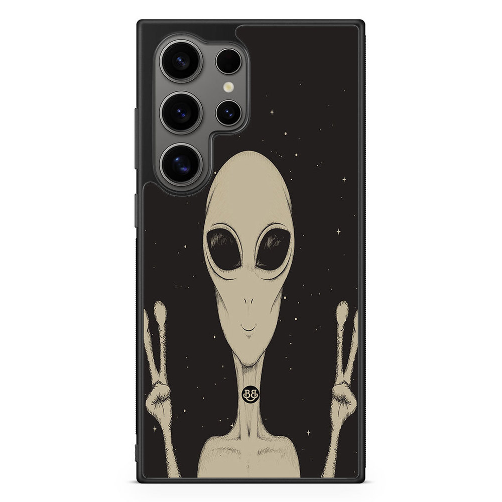 Samsung Galaxy S24 Ultra Case - Peace Alien