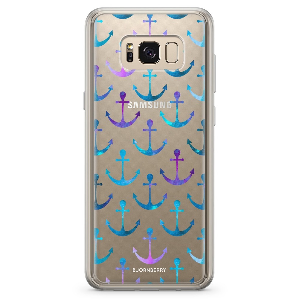 Samsung Galaxy S8 Fashion Case - Anchor Pattern