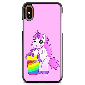 iPhone XS Max Skal - Drickande Enhörning