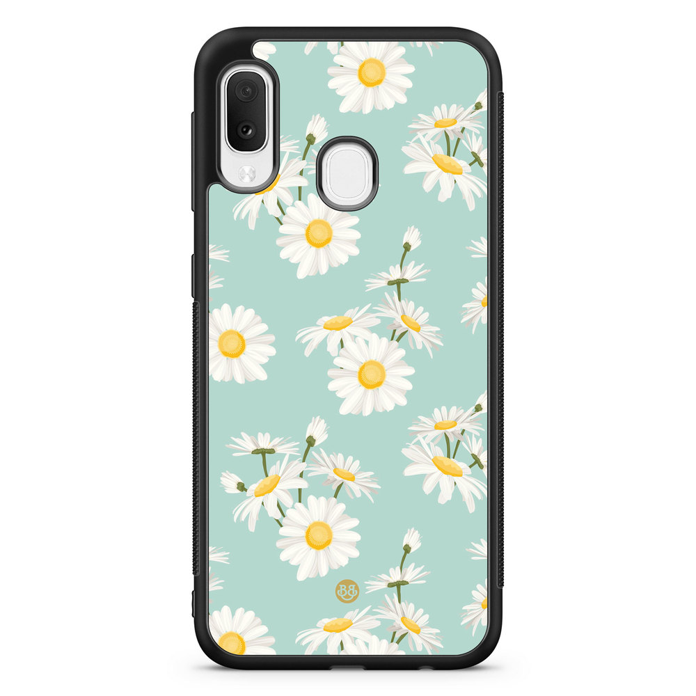 Samsung Galaxy A20e Case - Daisy