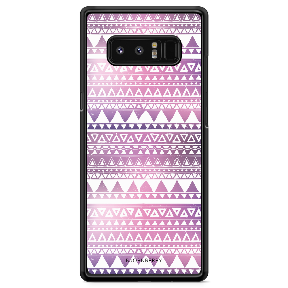 Samsung Galaxy Note 8 Case - Purple Aztec
