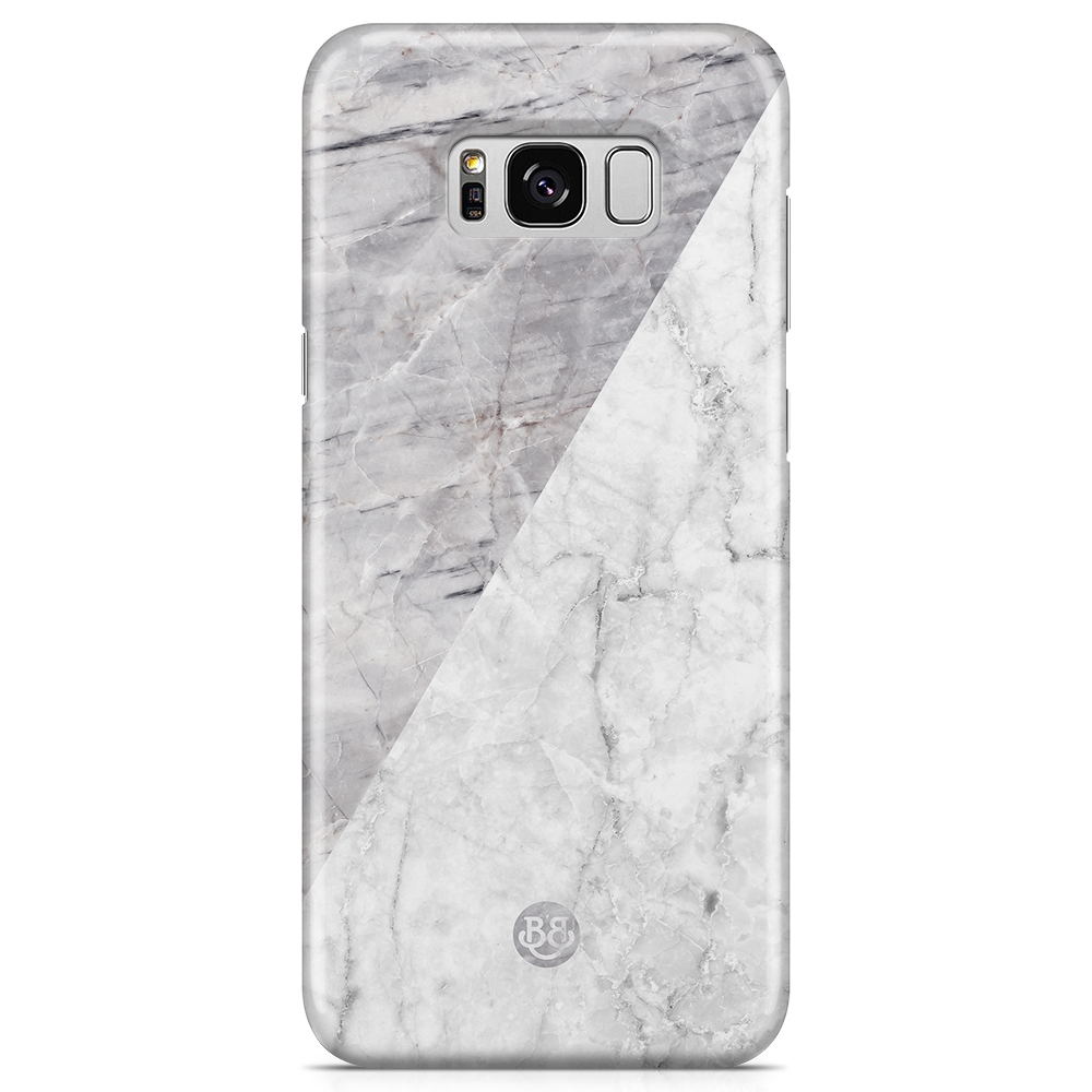 Samsung Galaxy S8 Plus Premium Case - Half Marble
