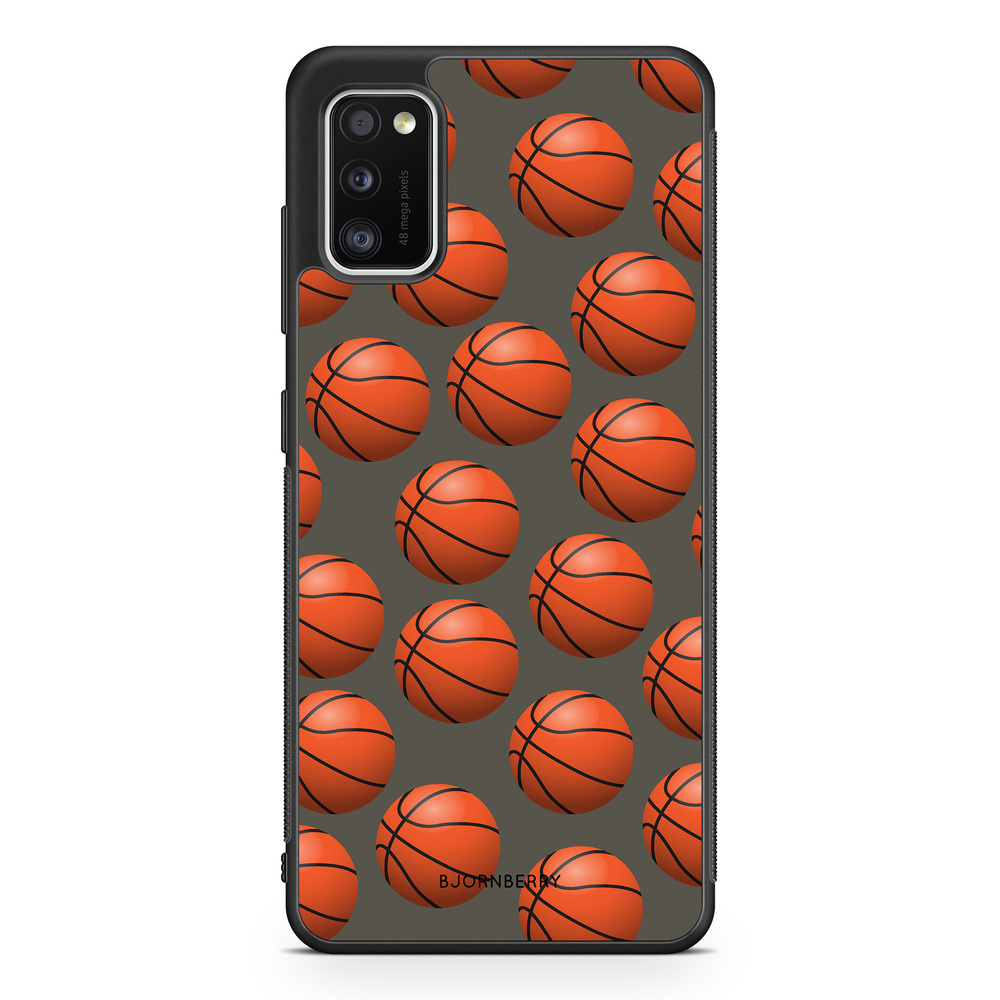 Samsung Galaxy A41 Case - Basketballs Pattern