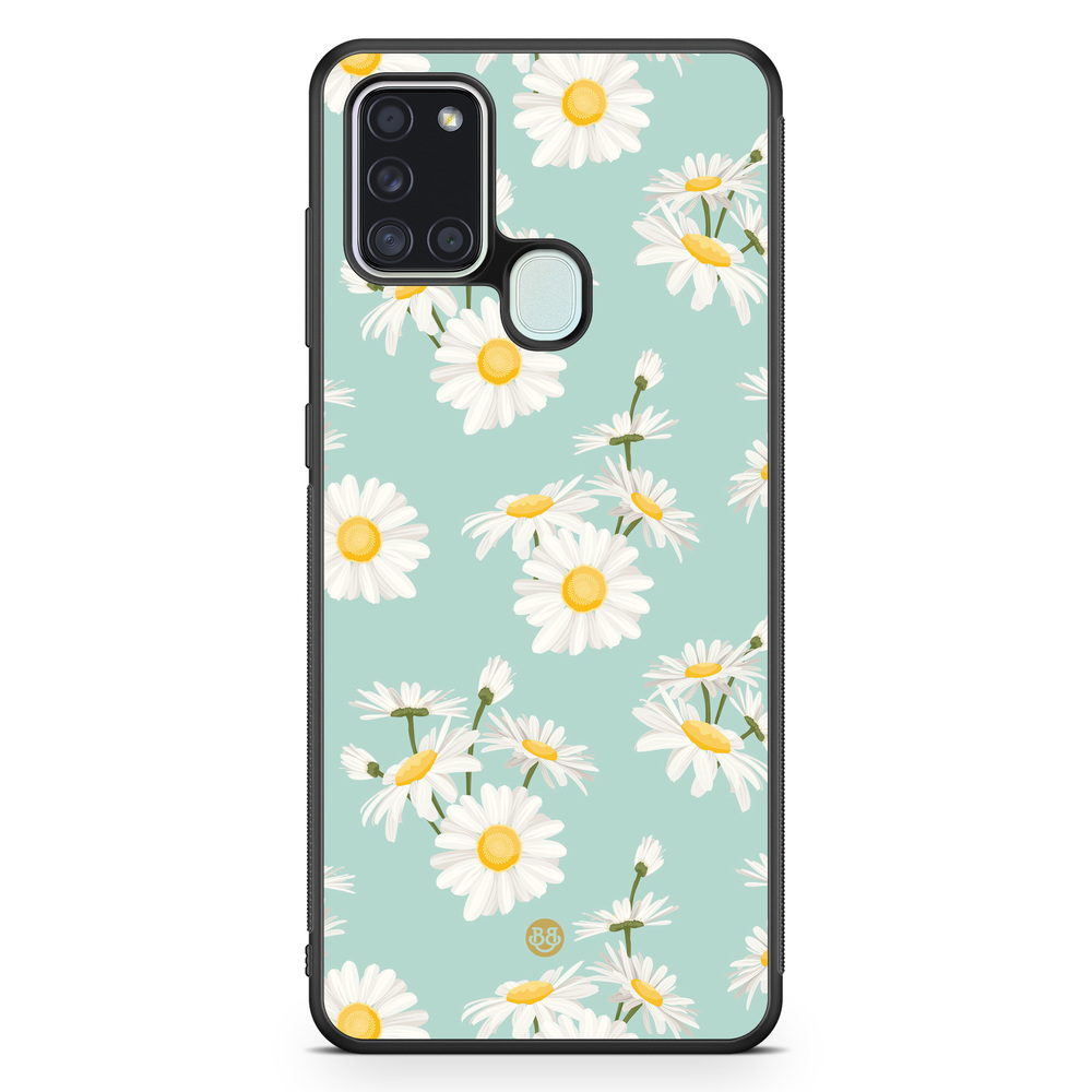 Samsung Galaxy A21s Case - Daisy