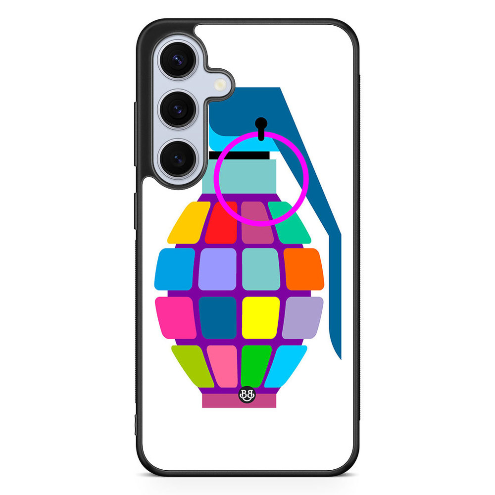 Samsung Galaxy S24 FE Case - Color hand grenade