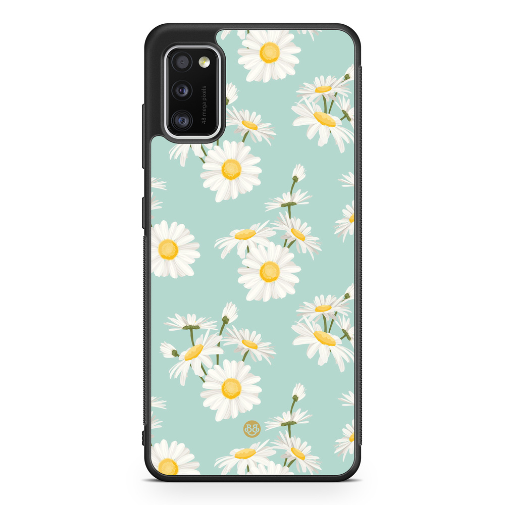 Samsung Galaxy A41 Case - Daisy