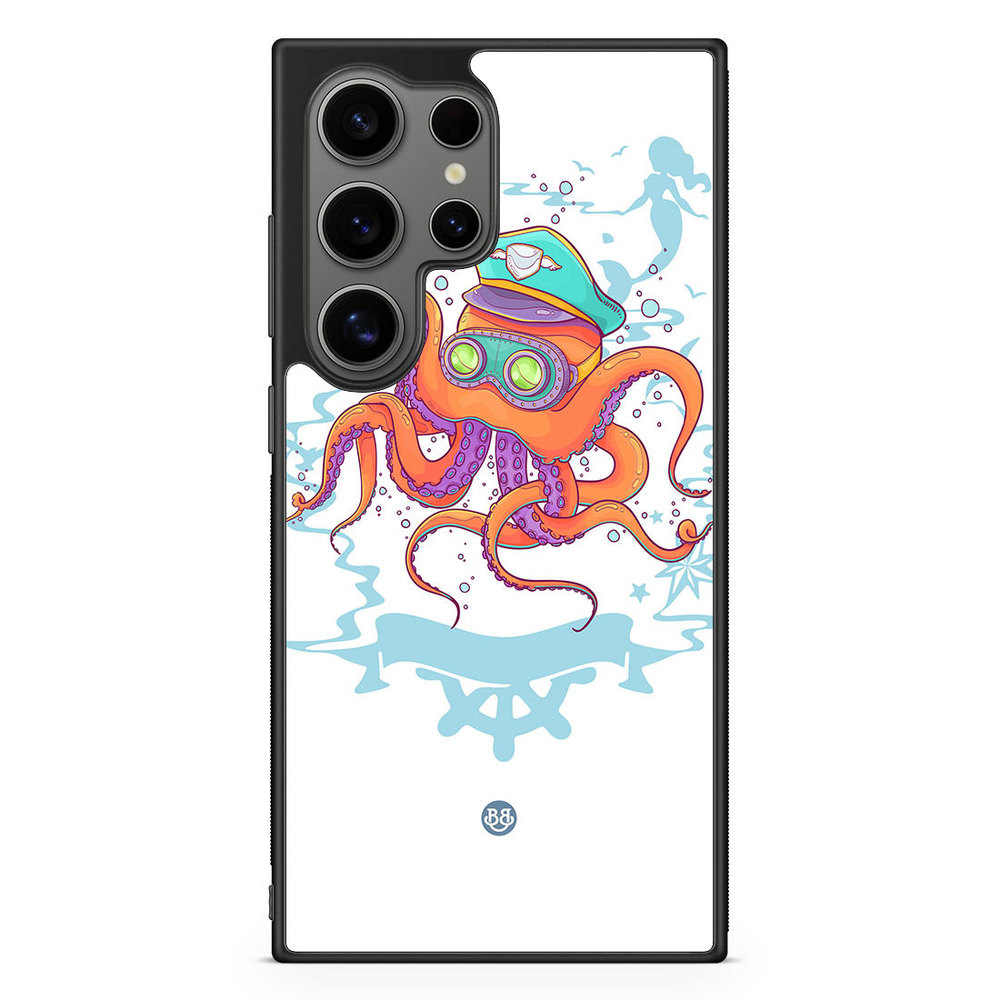 Samsung Galaxy S24 Ultra Case - Captain Octopus
