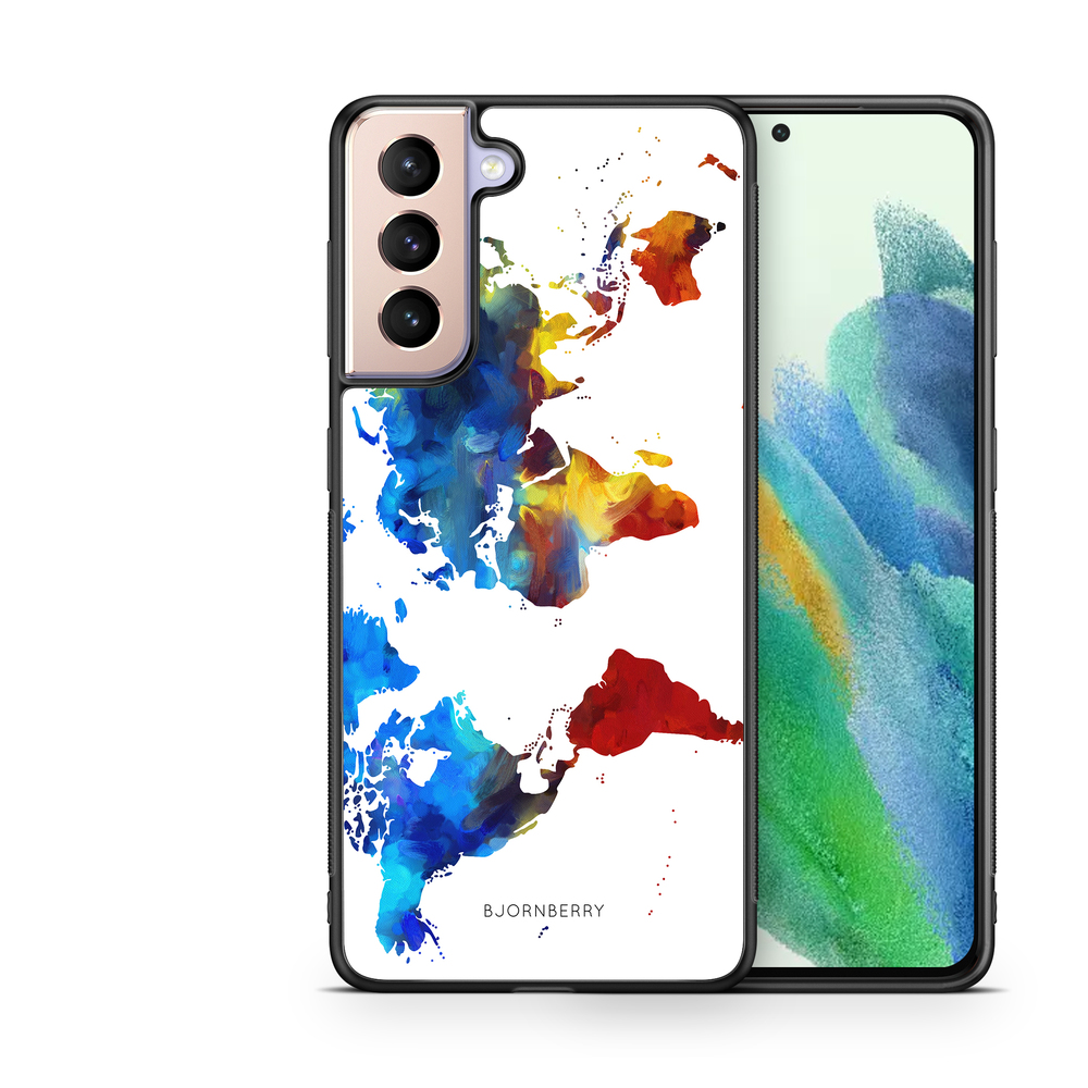 Samsung Galaxy S21 FE 5G Case - World Map