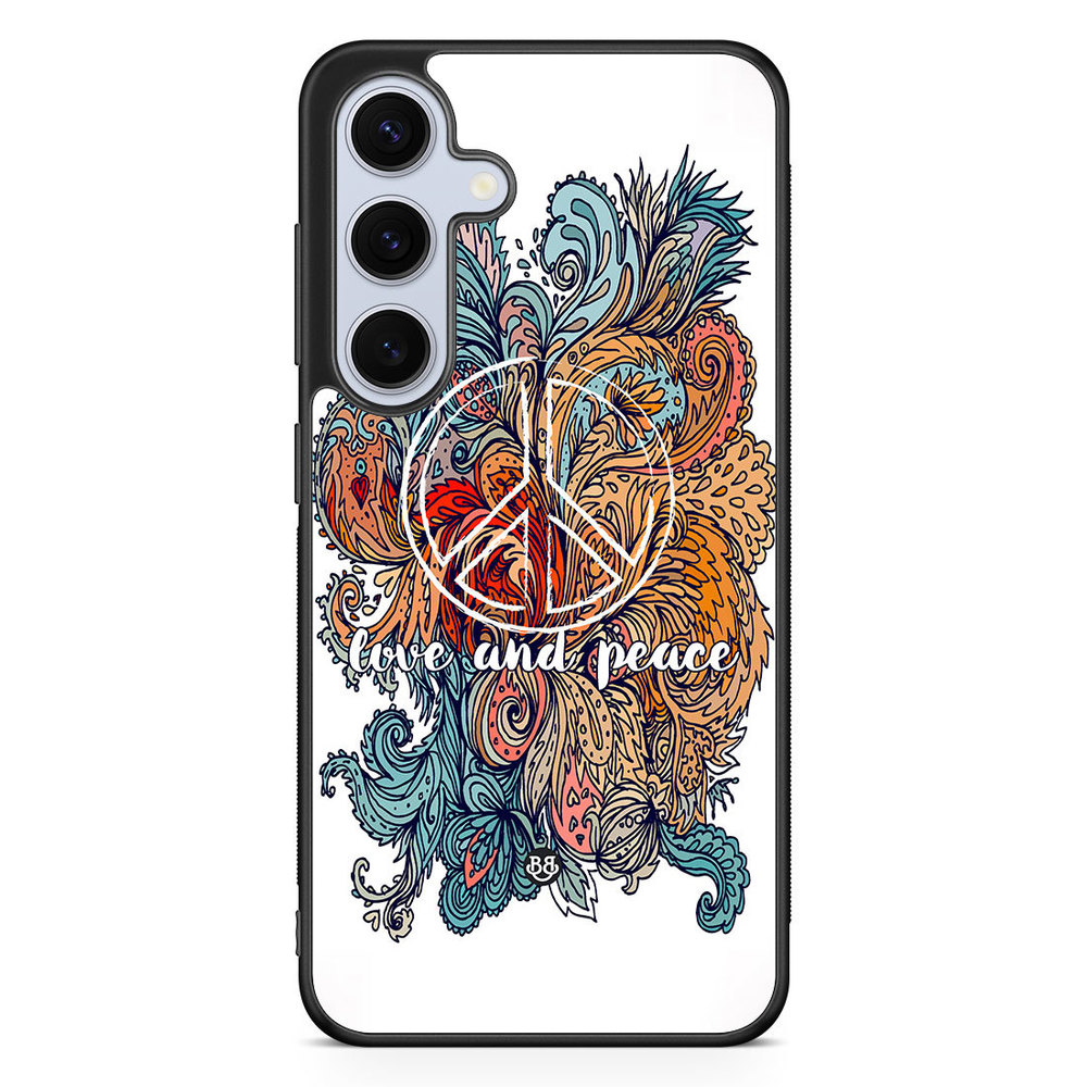 Samsung Galaxy S24 FE Case - Love and peace