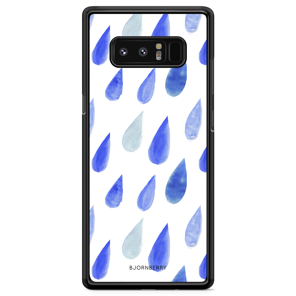 Samsung Galaxy Note 8 Case - Watercolor Rain