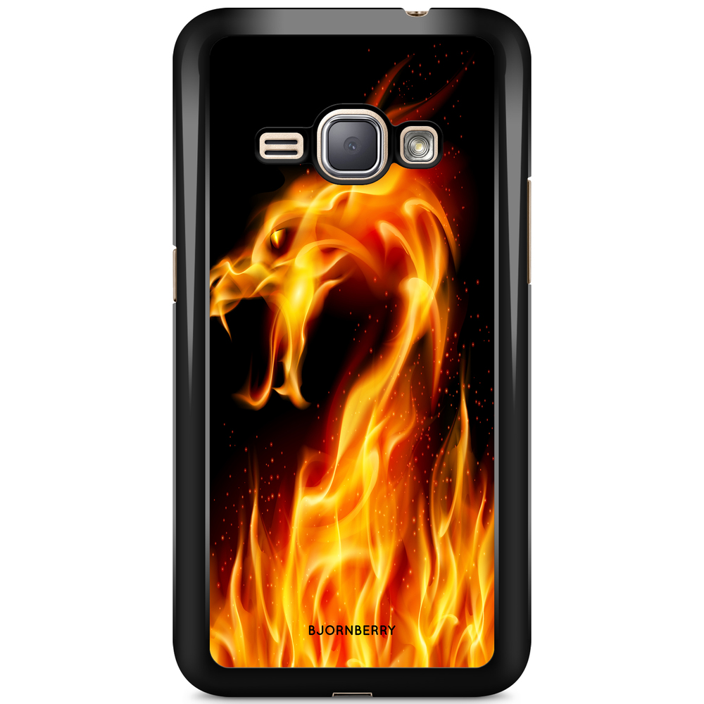 Samsung Galaxy J1 (2016) Case - Flames Dragon