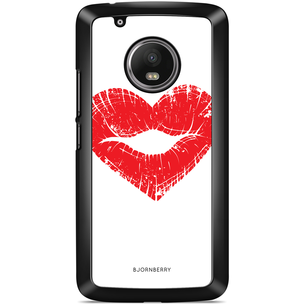 Moto G5 Plus Case - Heart Lips