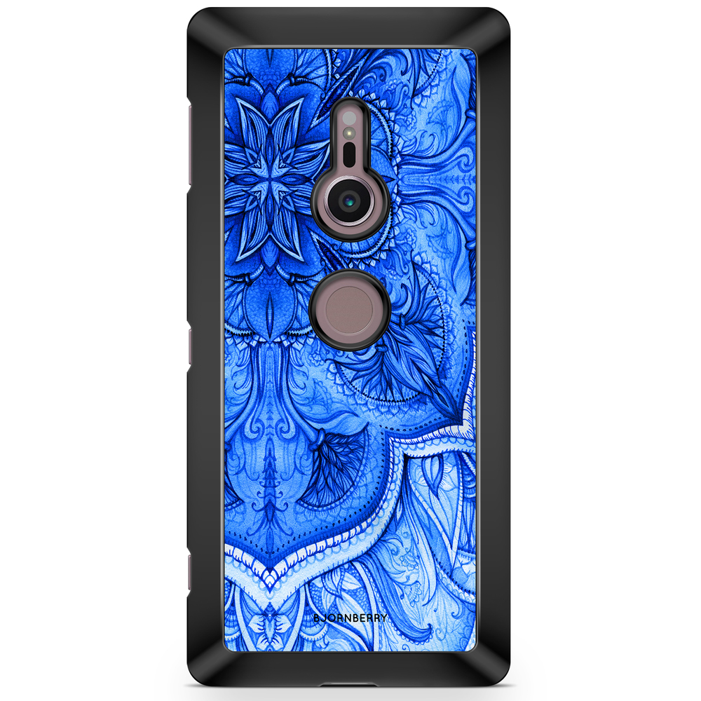 Sony Xperia XZ2 Case  - Blue Vintage