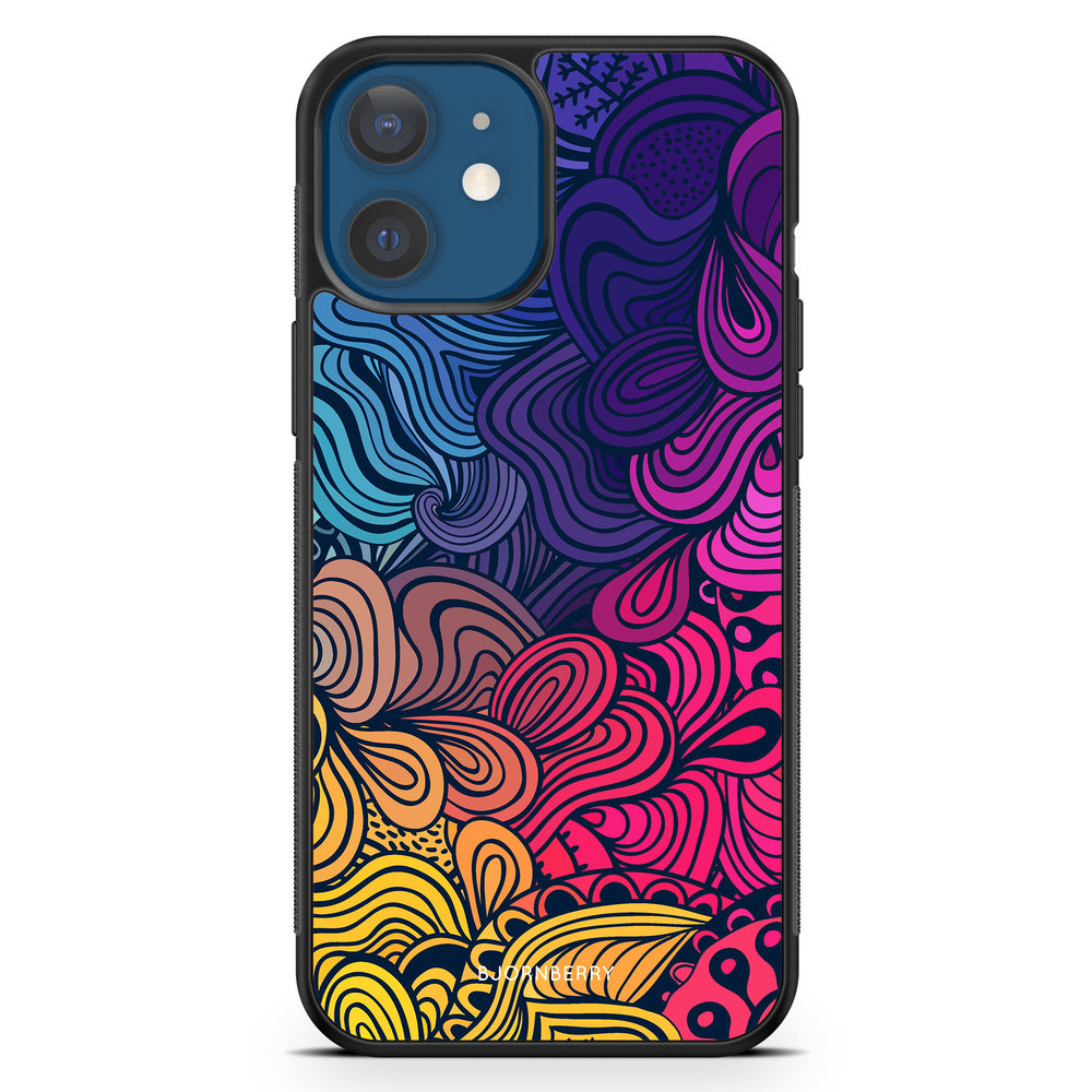 iPhone 12 Case - Retro Flowers