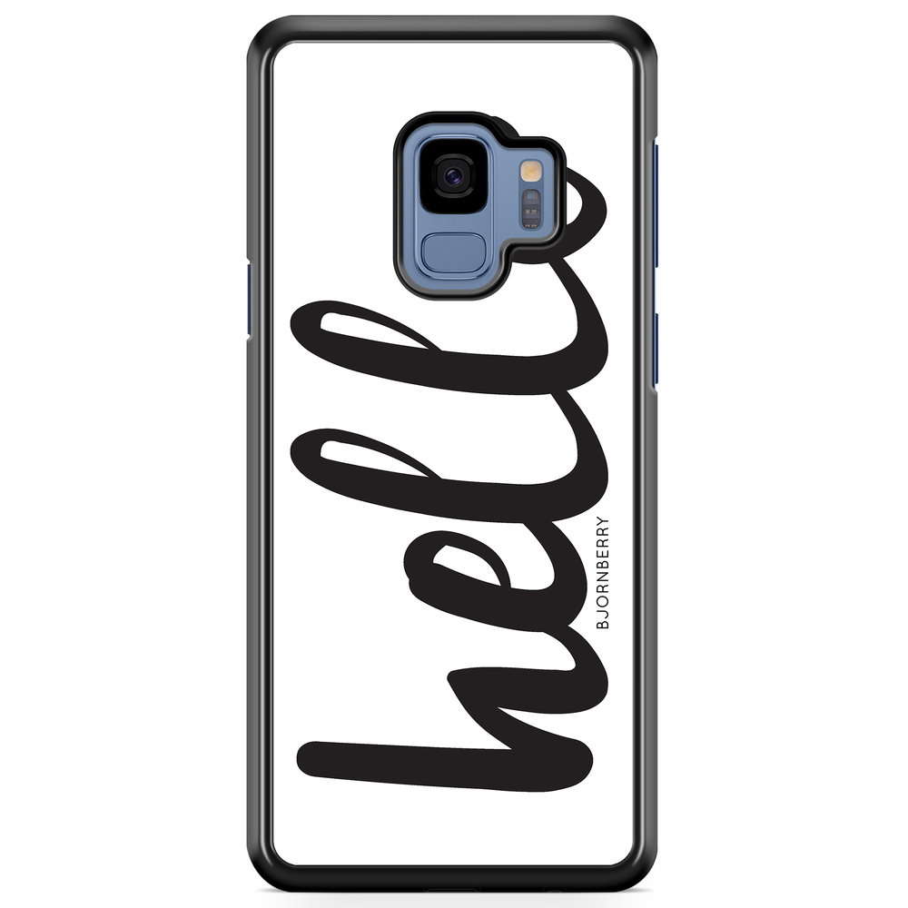 Samsung Galaxy S9 Case - Hello Black