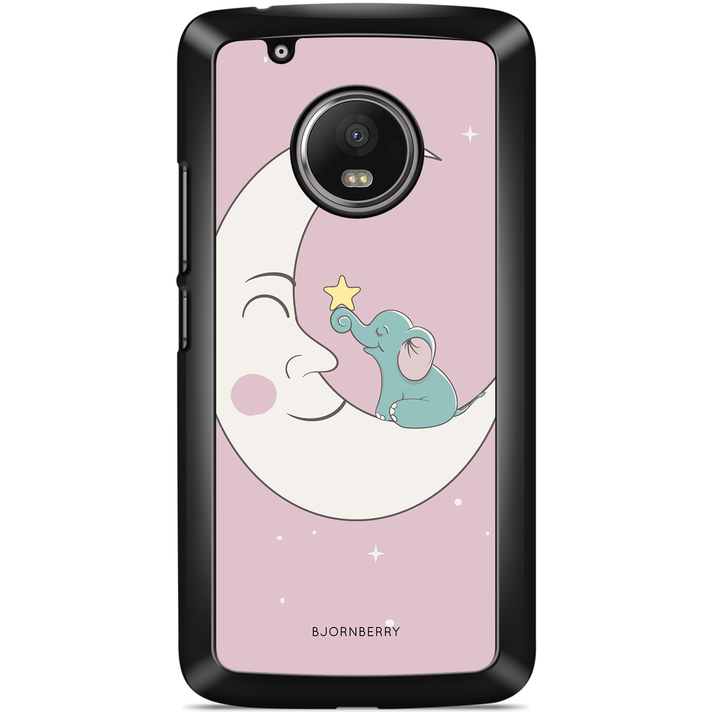 Moto G5 Plus Case - Elephant Moon