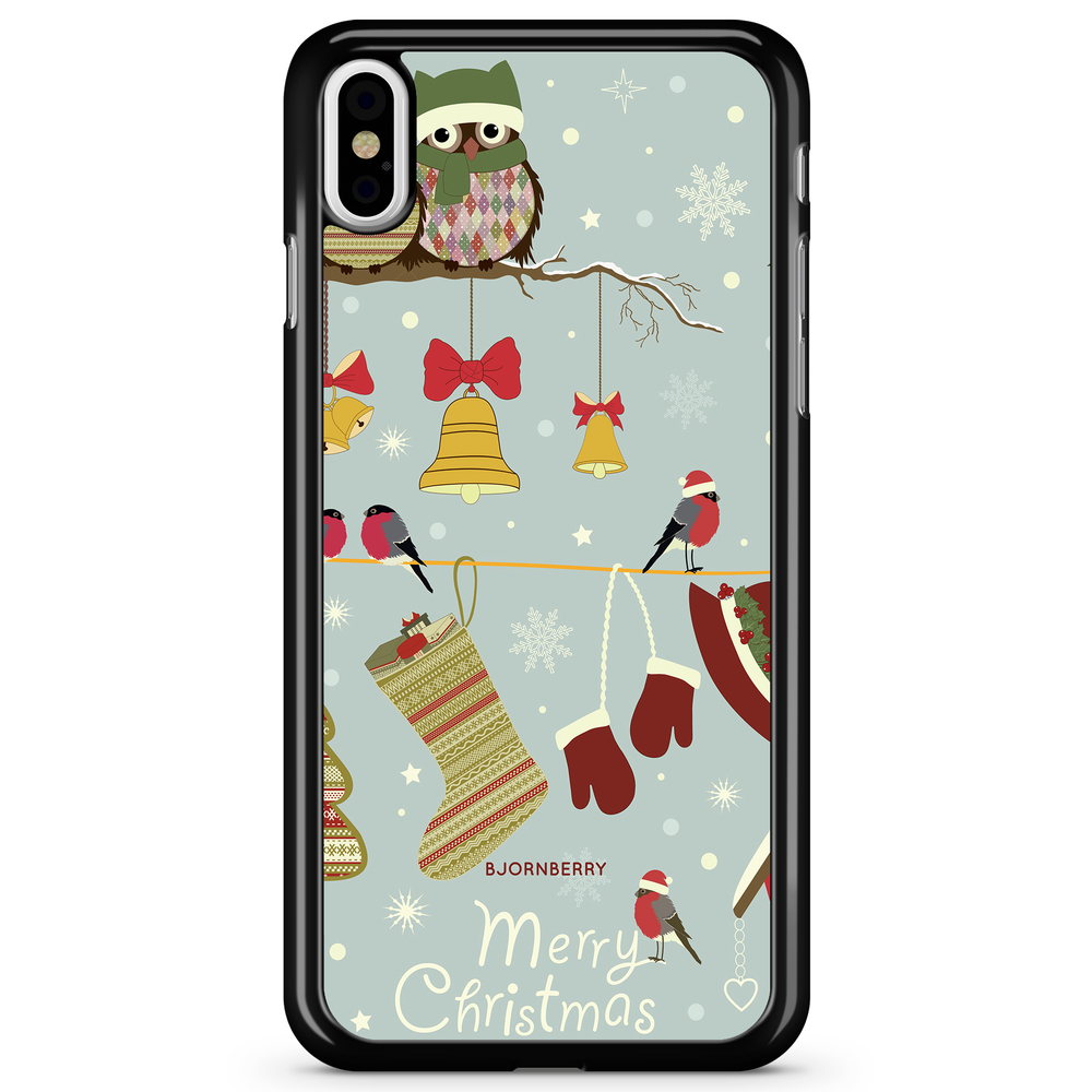 iPhone X / XS Case - Christmas Owls