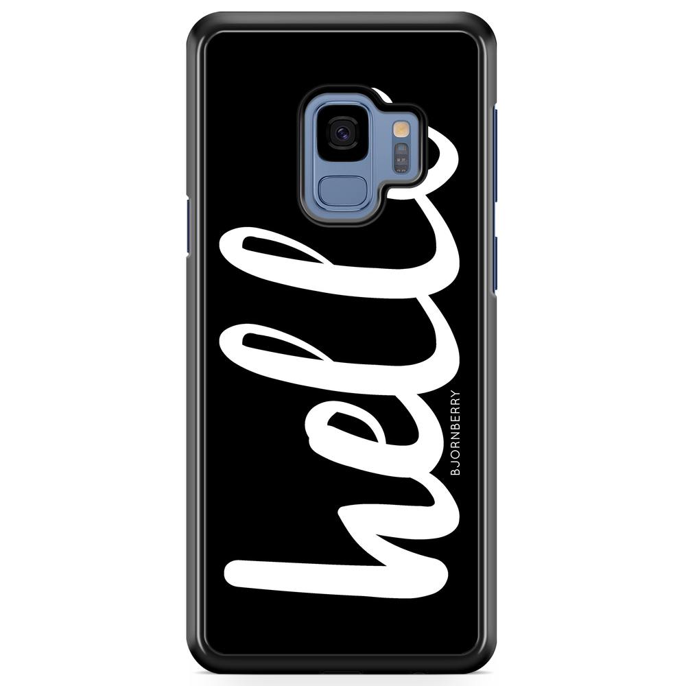 Samsung Galaxy S9 Case - Hello White