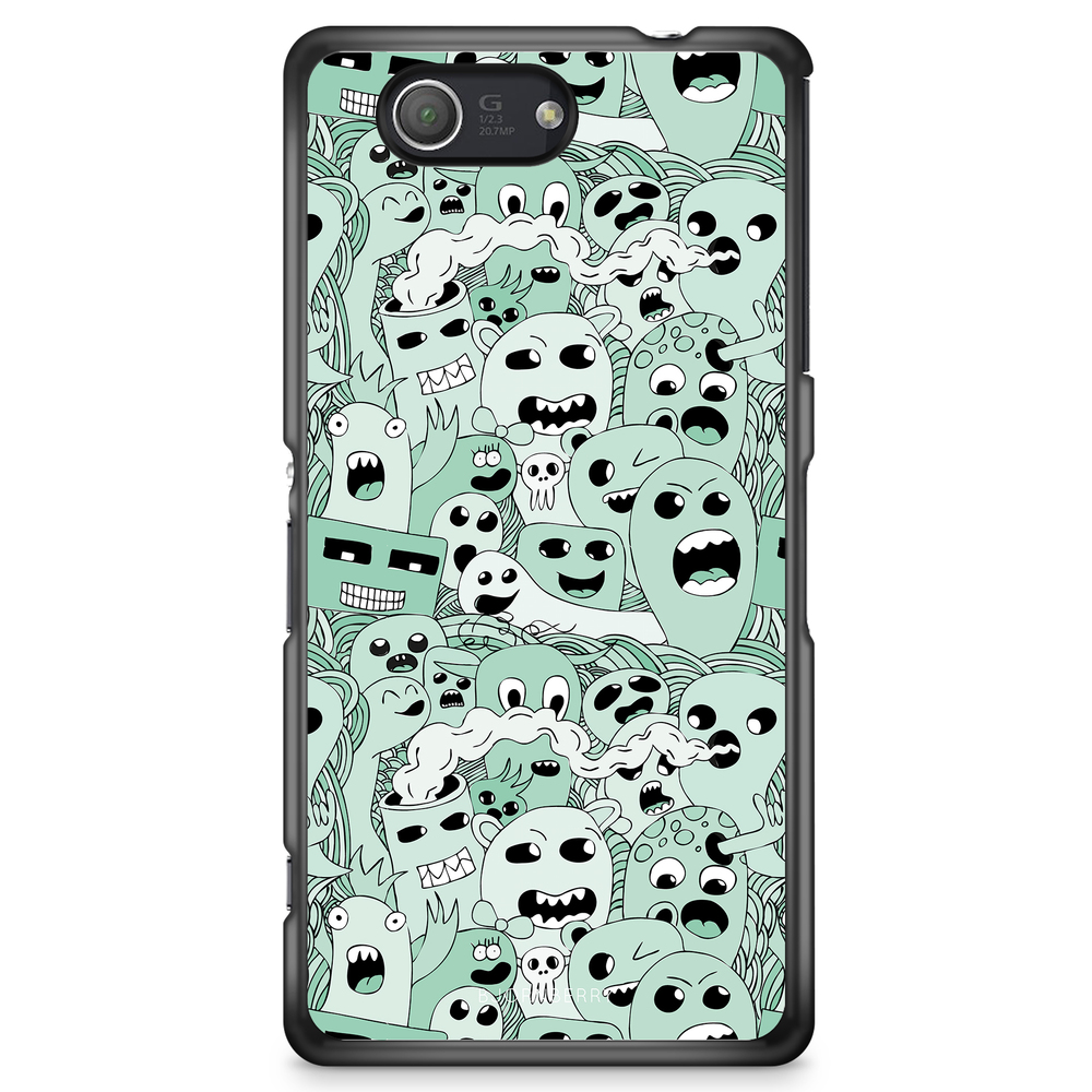 Sony Xperia Z3 Compact Case - Ghost Pattern