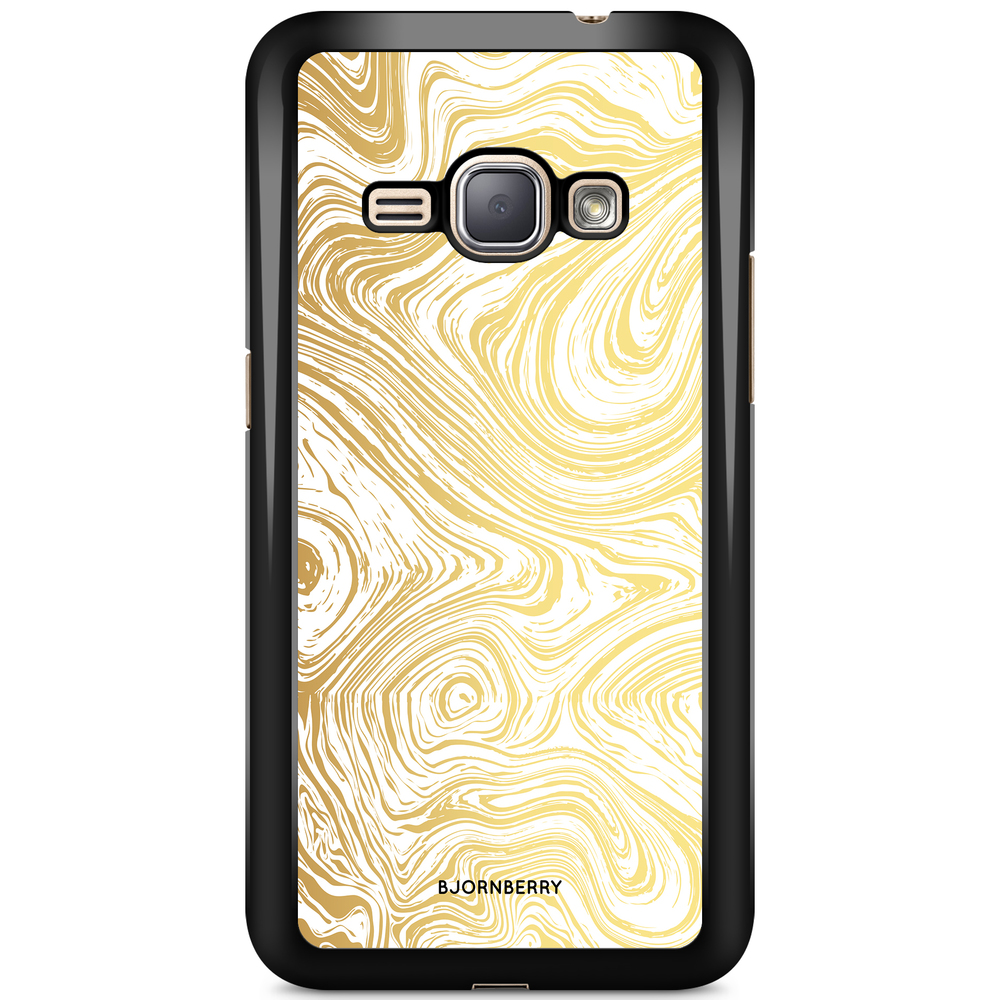 Samsung Galaxy J1 (2016) Case - Gold Marble