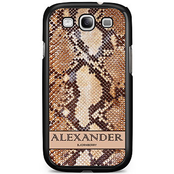 Samsung Galaxy S3 Mini Case Custom - Brown Snake Name