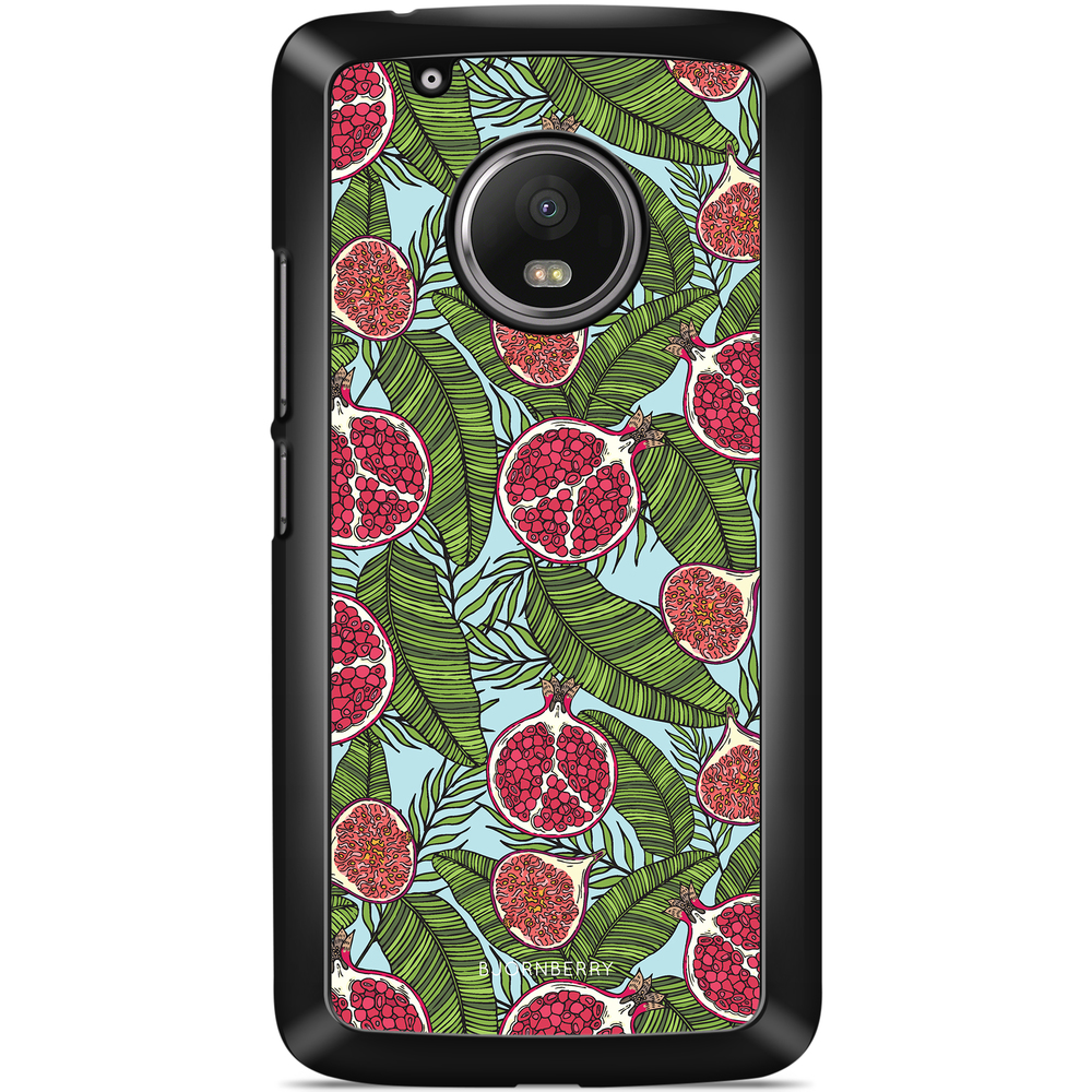 Moto G5 Plus Case - Pomegranate