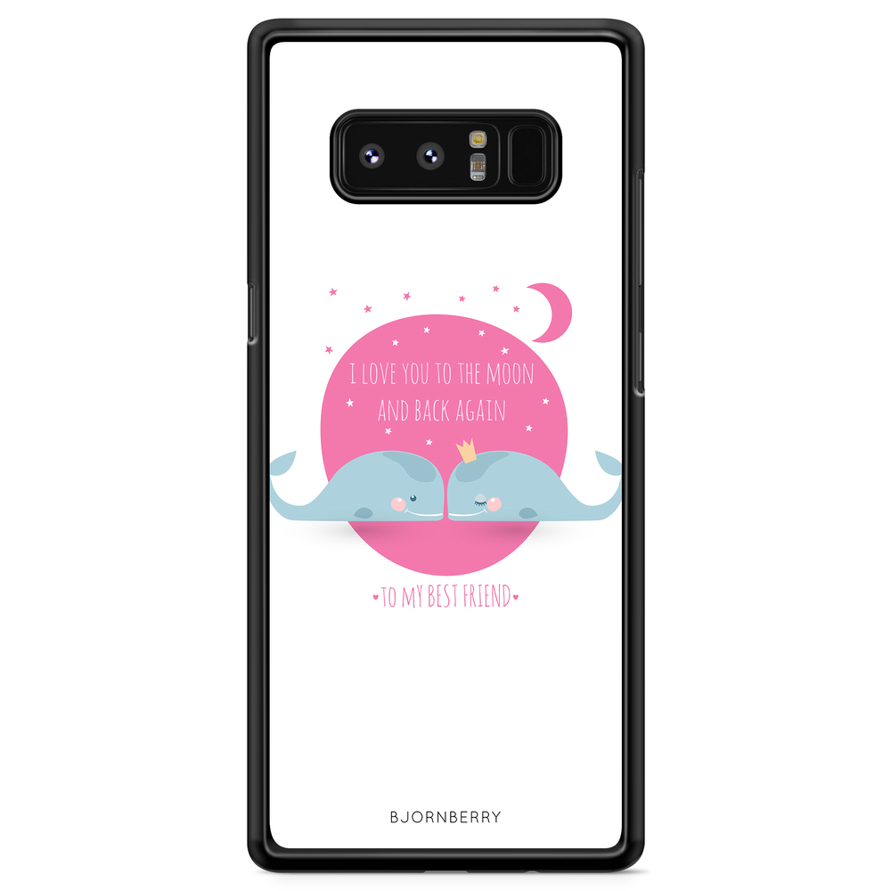 Samsung Galaxy Note 8 Case - Love You To The Moon