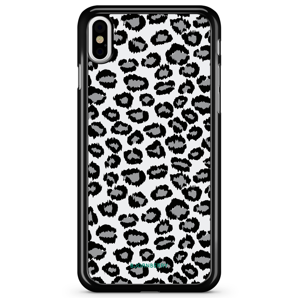 iPhone X / XS Case - Gray Leopard