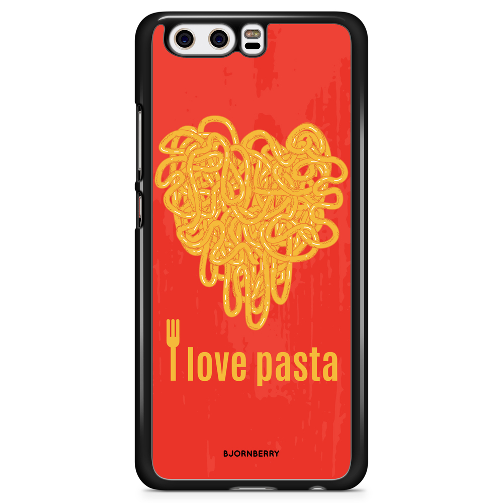 Huawei P10 Plus Case - I love pasta