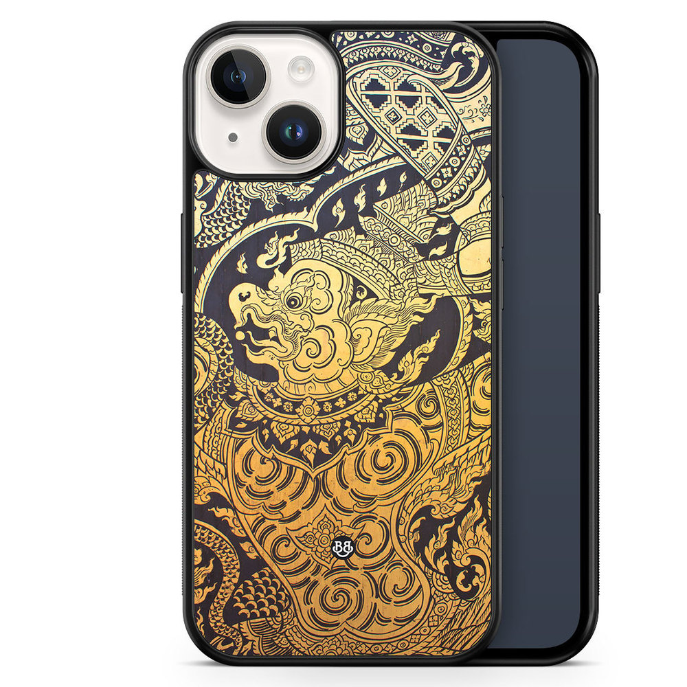 iPhone 14 Case - Gold Thai