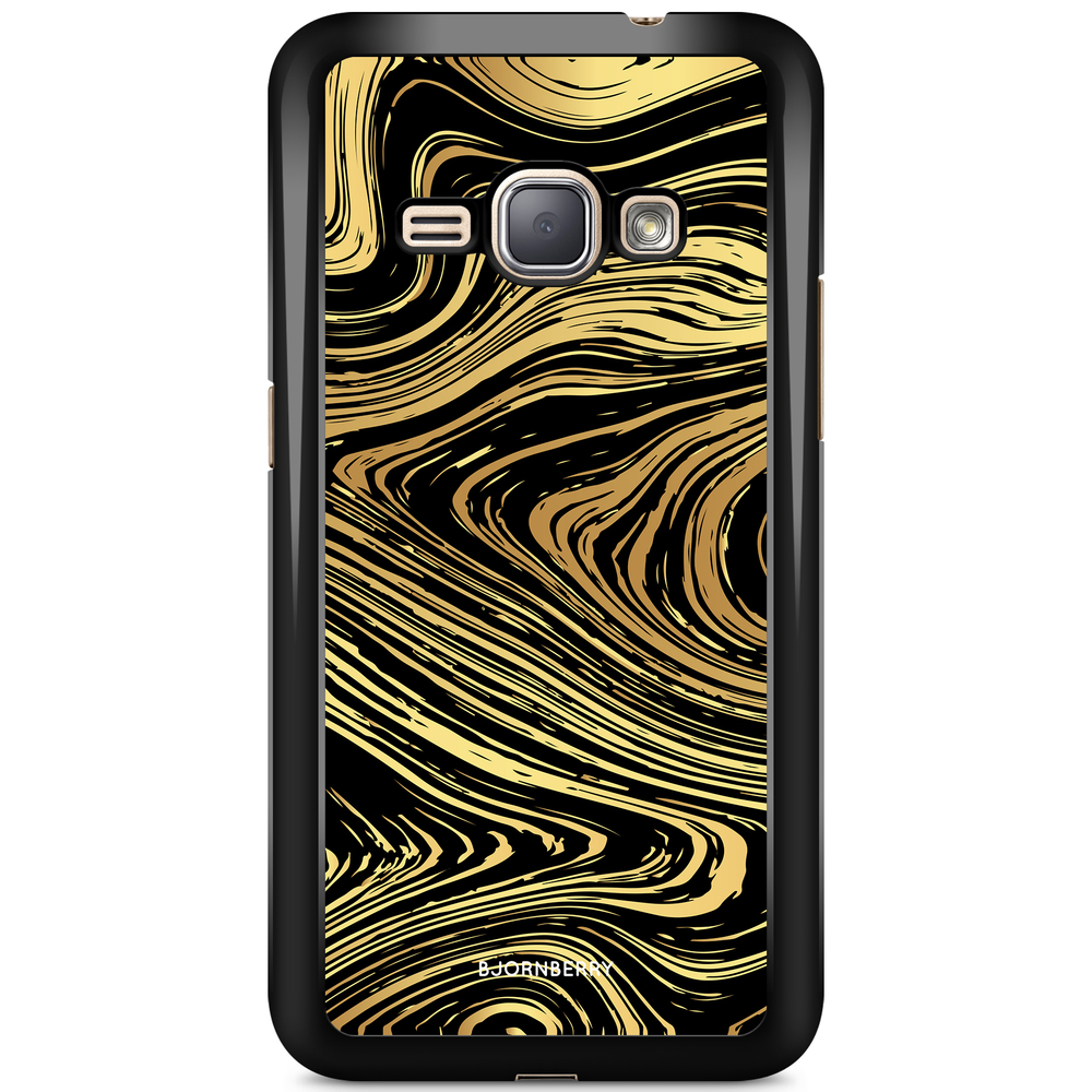 Samsung Galaxy J1 (2016) Case - Gold Marble